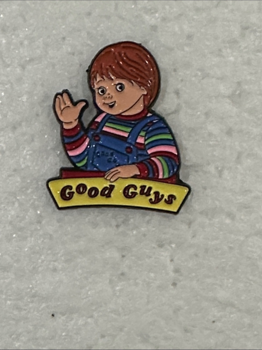 Child’s Play Good Guys Enamel Pin - Multicolor Collectible